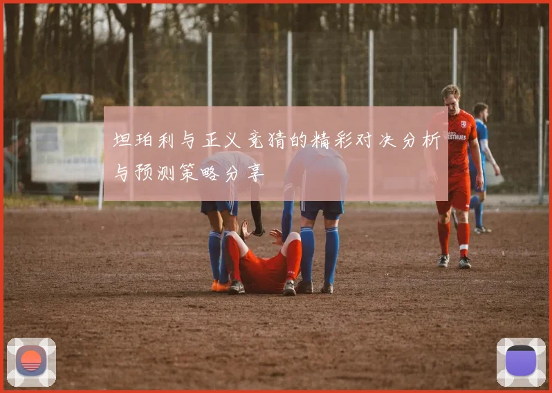 坦珀利与正义竞猜的精彩对决分析与预测策略分享